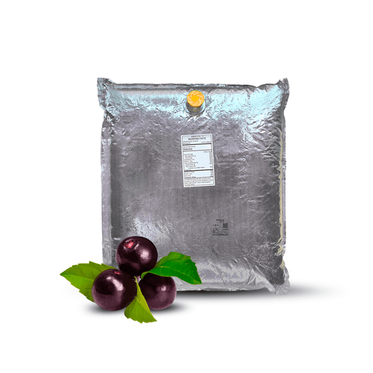 44 Lb Acai Berry Aseptic Fruit Purée Bag - AFP | Aseptic Fruit Purees