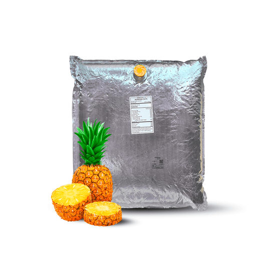44 Lb Pineapple Aseptic Fruit Purée Bag - AFP | Aseptic Fruit Purees