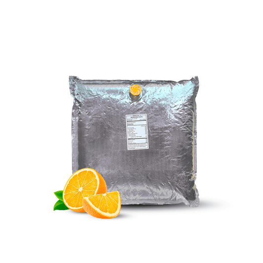 4.4 Lb Orange Aseptic Fruit Purée Bag - AFP | Aseptic Fruit Purees
