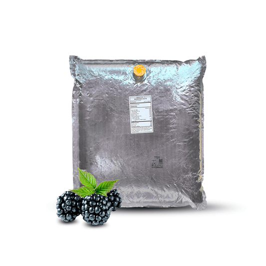 44 Lb Blackberry (North America -Tupy Variety) Aseptic Fruit Purée Bag - AFP | Aseptic Fruit Purees