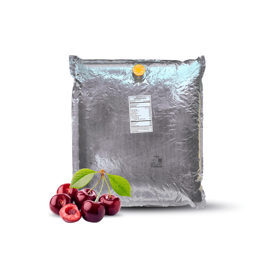 44 Lb Dark Sweet Cherry Aseptic Fruit Purée Bag - AFP | Aseptic Fruit Purees