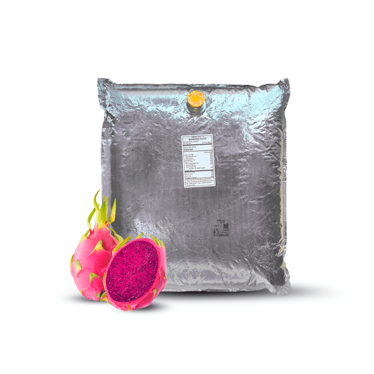 44 Lb Dragon Fruit Aseptic Fruit Purée Bag - AFP | Aseptic Fruit Purees