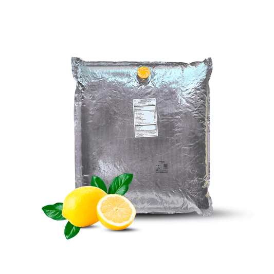44 Lb Lemon Aseptic Fruit Purée Bag - AFP | Aseptic Fruit Purees