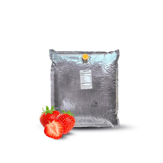 11 Lb Strawberry Aseptic Fruit Purée Bag *Out of Stock, Pre Order NOW! Available on June 16 - AFP | Aseptic Fruit Purees