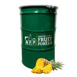 440 Lbs Pineapple Aseptic Fruit Purée Drum