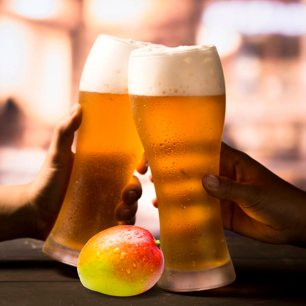 The perfect combination is Mango and Beer, Together!
