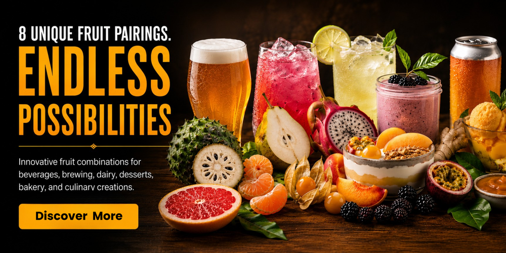 8 Fruit Flavor Pairings That Can Help Food and Beverage Products Stand Out in 2026