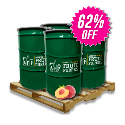 Peach - 4 Drum bundle (unit $400) Drum weight 496 lbs