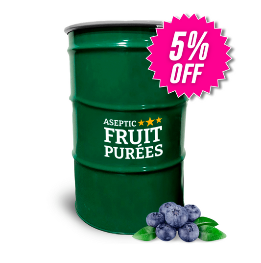 Blueberry Fruit Aseptic Fruit Purée Drum