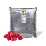 44 Lb Raspberry Aseptic Fruit Purée Bag - Golden Points Collection