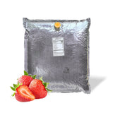 44 Lb Strawberry Aseptic Fruit Purée Bag - Golden Points Collection