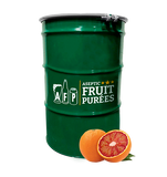 440 Lb Blood Orange Aseptic Fruit Purée Drum