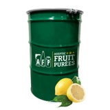 440 Lbs Lemon Aseptic Fruit Purée Drum