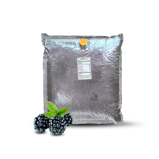 44 Lb Blackberry (Tupy Variety) Aseptic Fruit Purée Bag