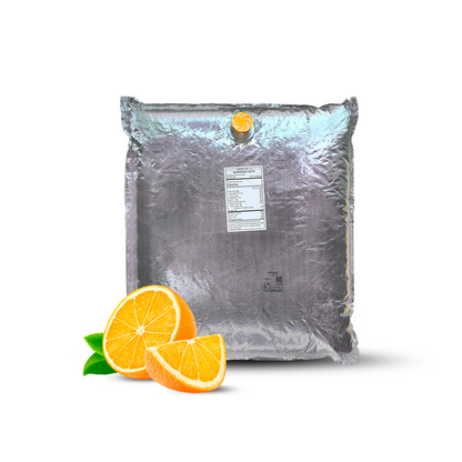 44 Lb Orange Aseptic Fruit Purée Bag