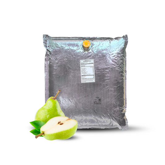 44 Lb Pear Aseptic Fruit Purée Bag