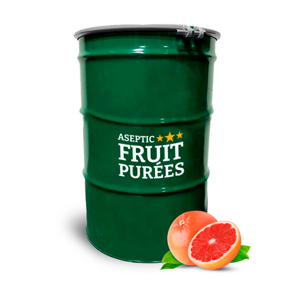 485 Lb Blood Orange Aseptic Fruit Purée Drum