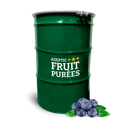 440 Lbs Blueberry Fruit Aseptic Fruit Purée Drum