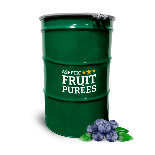 440 Lbs Blueberry Fruit Aseptic Fruit Purée Drum