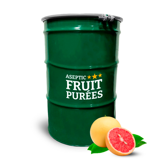 440 Lb Grapefruit Aseptic Fruit Purée Drum