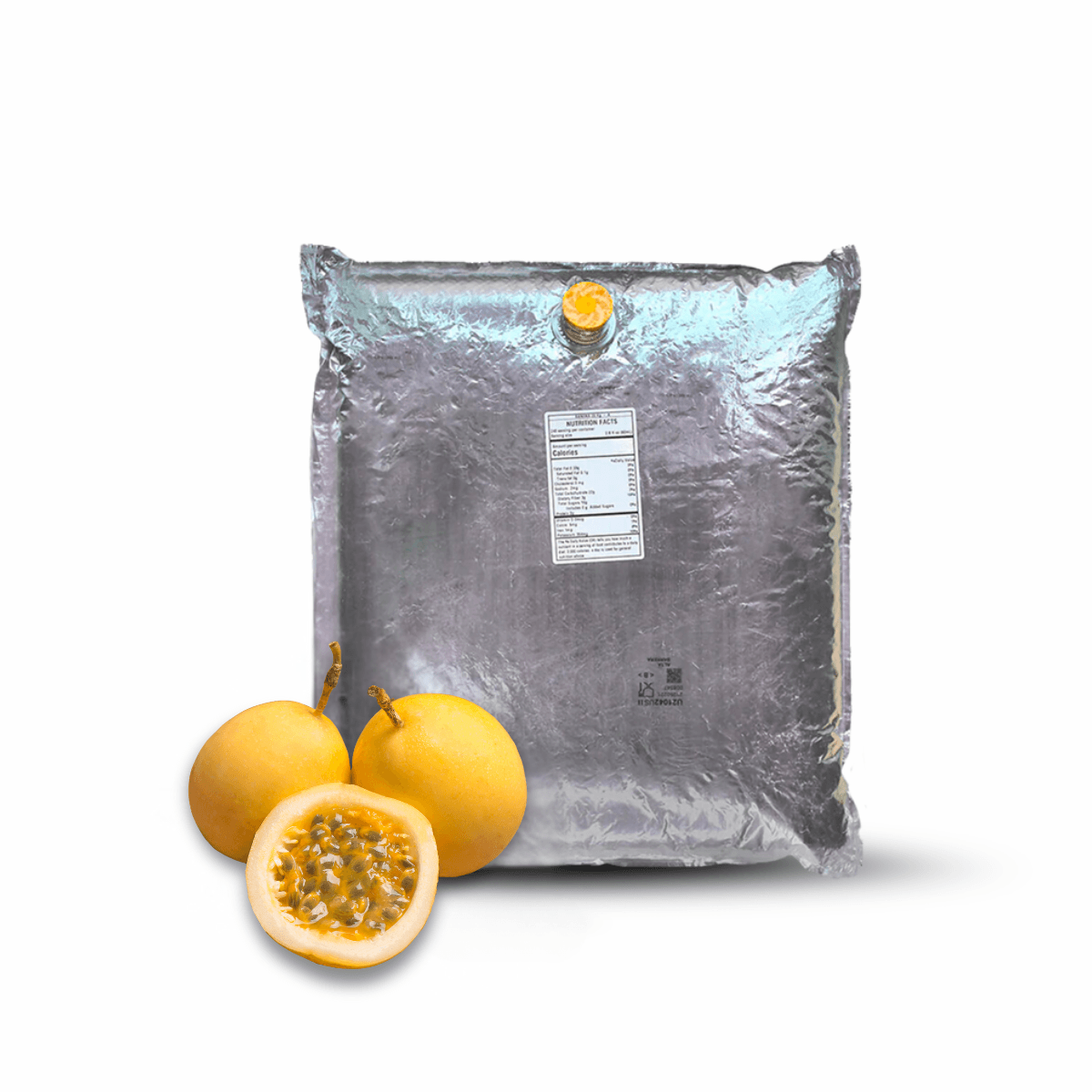 44 Lb Passion Fruit Aseptic Fruit Purée Bag - AFP | Aseptic Fruit Purees