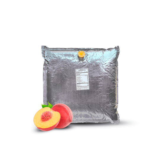 4.4 Lb Peach Aseptic Fruit Purée Bag