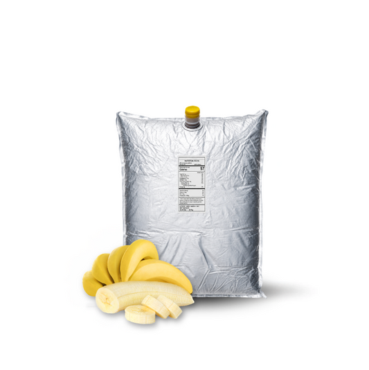 11 Lb Banana Aseptic Fruit Purée Bag