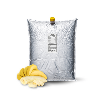 44 Lb Banana Aseptic Fruit Purée Bag