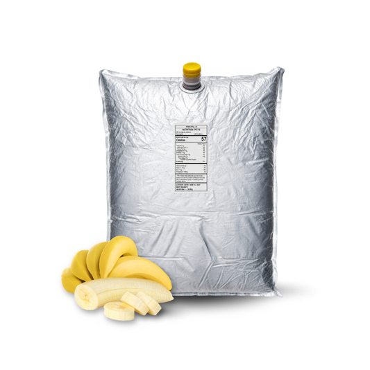 44 Lb Banana Aseptic Fruit Purée Bag