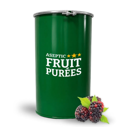 485 Lbs Blackberry (Andean Variety) Aseptic Fruit Purée Drum