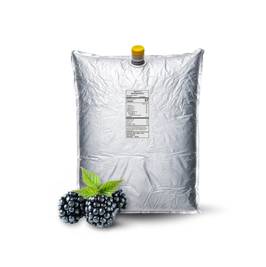 44 Lb Blackberry (North America -Tupy Variety) Aseptic Fruit Purée Bag