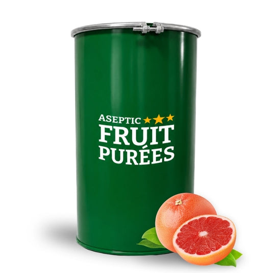 485 Lb Blood Orange Aseptic Fruit Purée Drum