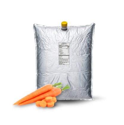 44 Lb Carrot Aseptic Vegetable Purée Bag