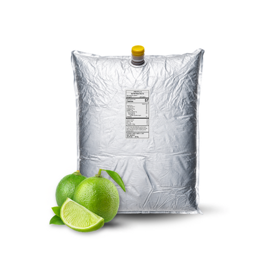 44 Lb  Lime Aseptic Fruit Purée Bag