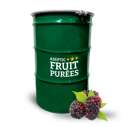 485 Lbs Blackberry (Andean Variety) Aseptic Fruit Purée Drum