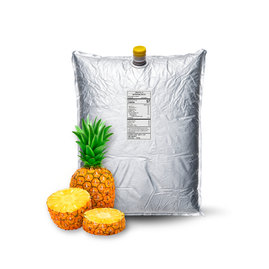 44 Lb Pineapple Aseptic Fruit Purée Bag