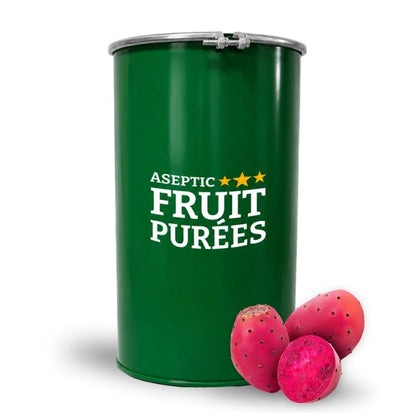 507 Lbs Red Prickly Pear Aseptic Fruit Purée Drum *SET OF 2 Min* LEAD TIME 2 WEEKS