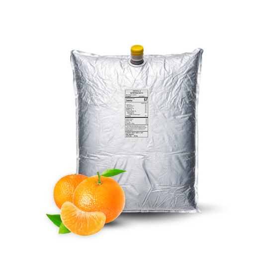 44 Lb Tangerine Aseptic Fruit Purée Bag