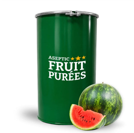 485 Lb Watermelon Aseptic Fruit Purée Drum