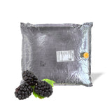 Blackberry Aseptic Fruit Purée Bag. Made from smooth and creamy blend of fresh, ripe and non-GMO blackberries. The perfect ingredient for making beers, cocktails, and other beverages