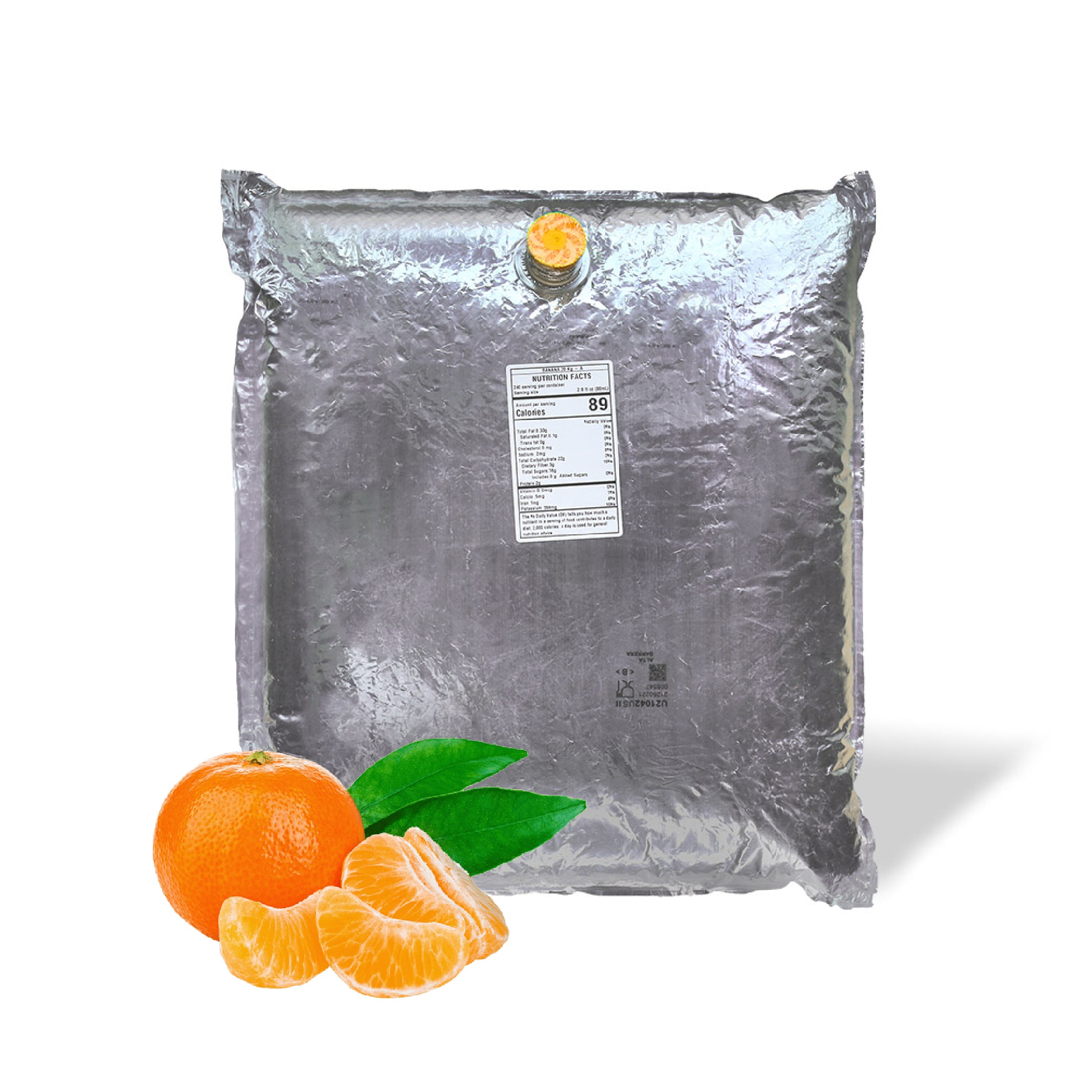 44 Lb Tangerine Aseptic Fruit Puree Bag – AFP