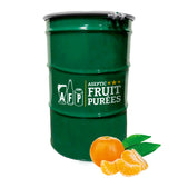 440 Lbs Tangerine Aseptic Fruit Purée Drum